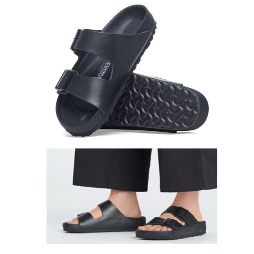 Birkenstock Arizona Natural Leather Black